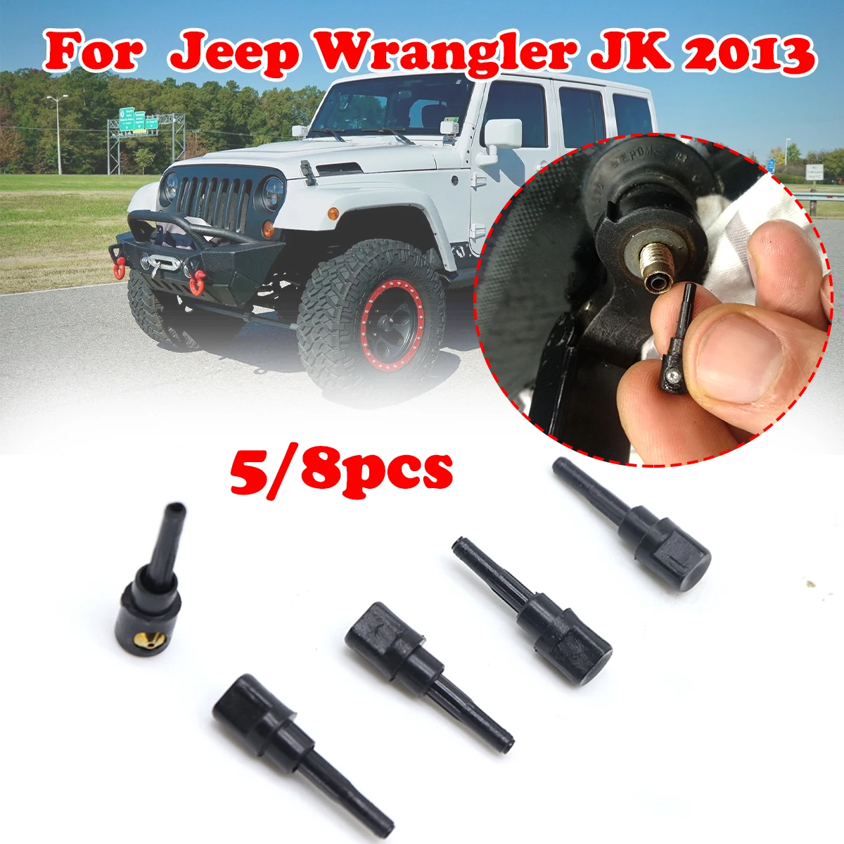 5/8X Rear Wiper Washer Jet Nozzle For Mercedes-Benz A Class W169 Jeep Wrangler JK Windscreen Window Spray Cap Rocker Replacement
5/8X Rear Wiper Washer Jet Nozzle For Mercedes-Benz A Class W169 Jeep Wrangler JK Windscreen Window Spray Cap Rocker Replacement