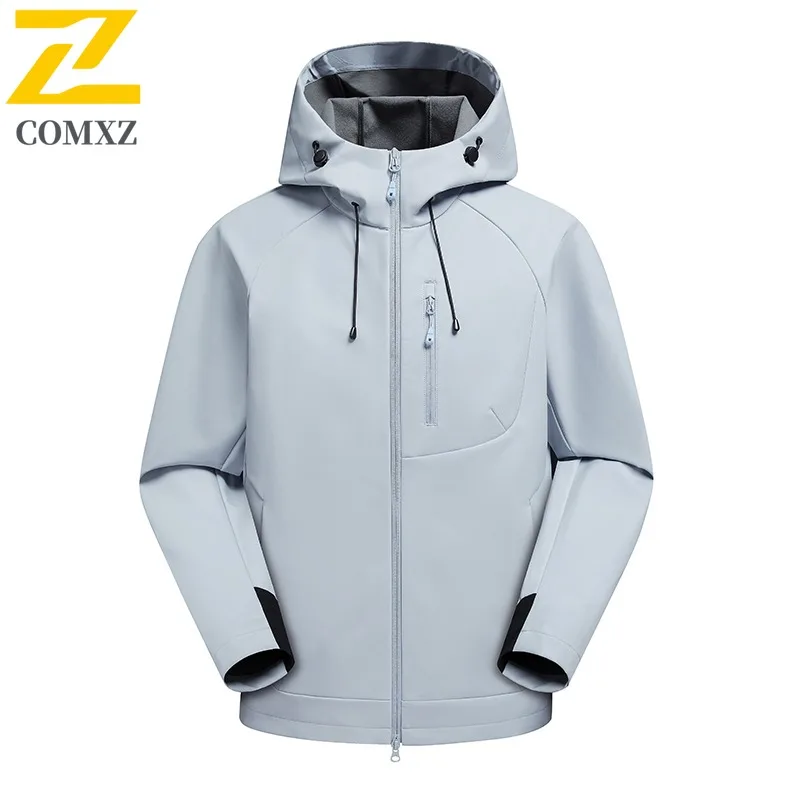 COMXZ 2025 Men Outdoor Sport Jacket American Style SoftShell Windproof Waterproof Fleece Hooded Casual Warm Breathable Jacket
COMXZ 2025 Men Outdoor Sport Jacket American Style SoftShell Windproof Waterproof Fleece Hooded Casual Warm Breathable Jacket