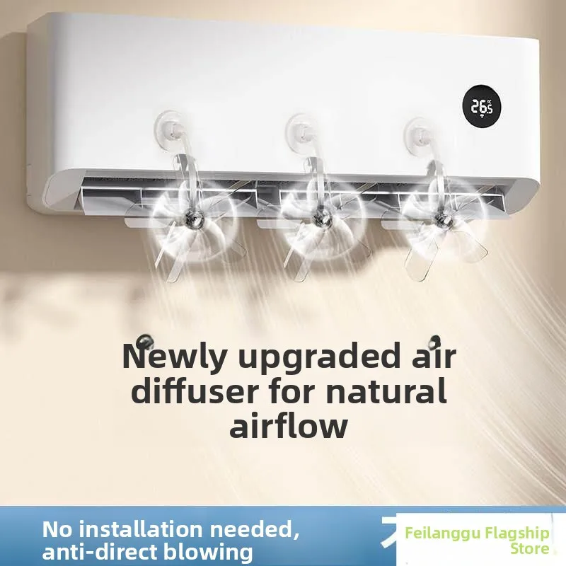 Wall-Mounted Air Conditioner Diffuser Fan Indoor Climate Control Small Home Use Wind Guiding Device Water Cooling Internal Ma...
Wall-Mounted Air Conditioner Diffuser Fan Indoor Climate Control Small Home Use Wind Guiding Device Water Cooling Internal Ma...