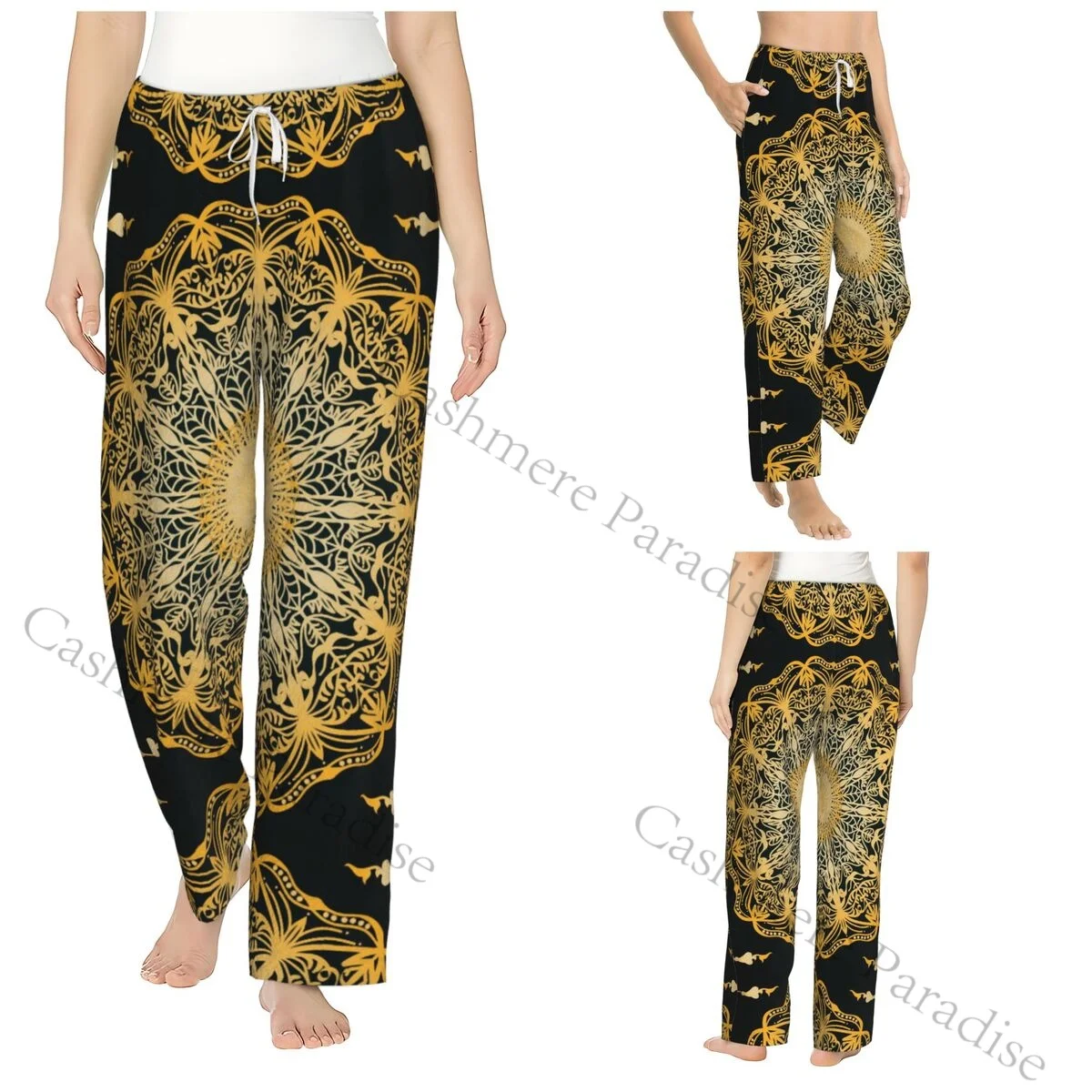 Golden Flannel Pajama Pants for Women Soft Warm Sleep Pants with Elastic Waistband
Golden Flannel Pajama Pants for Women Soft Warm Sleep Pants with Elastic Waistband