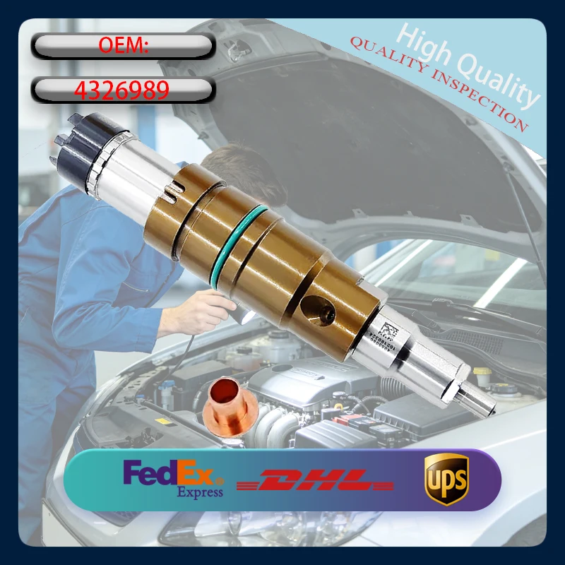 Diesel Common Rail Fuel Injector OE 4326989 High Pressure Nozzle Heavy Duty Truck Engine Replacement Spare Parts
Diesel Common Rail Fuel Injector OE 4326989 High Pressure Nozzle Heavy Duty Truck Engine Replacement Spare Parts