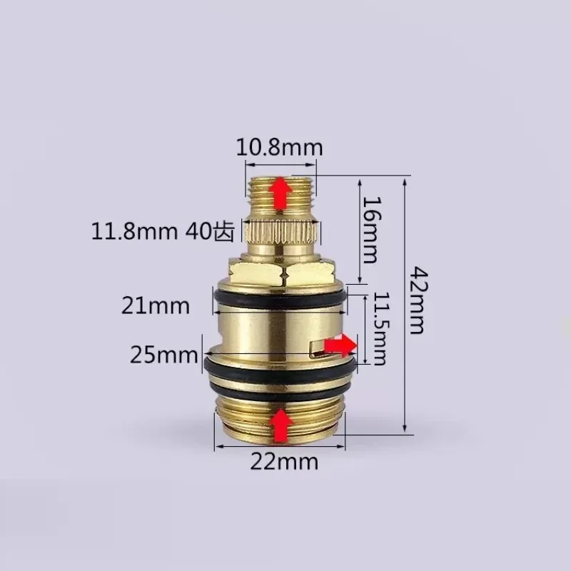 MTTUZK 42mm European style shower faucet outlet elbow conversion and water distribution valve core switch valve core accessories
MTTUZK 42mm European style shower faucet outlet elbow conversion and water distribution valve core switch valve core accessories