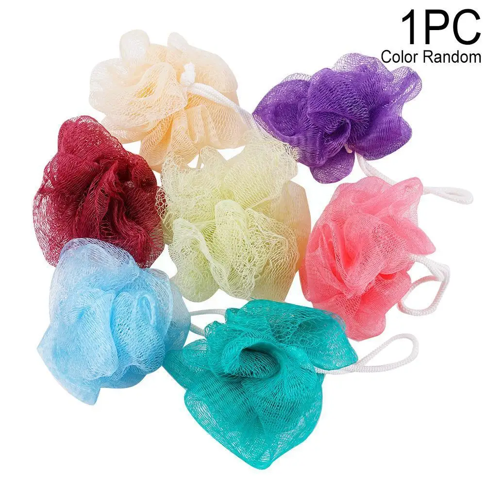 Soft Mesh Bath Nylon Sponge Ball Cleaning Brush Bath Flower Dead Exfoliating Skin Supplies Clean Bathroom Remove Body Tool E2I4
Soft Mesh Bath Nylon Sponge Ball Cleaning Brush Bath Flower Dead Exfoliating Skin Supplies Clean Bathroom Remove Body Tool E2I4