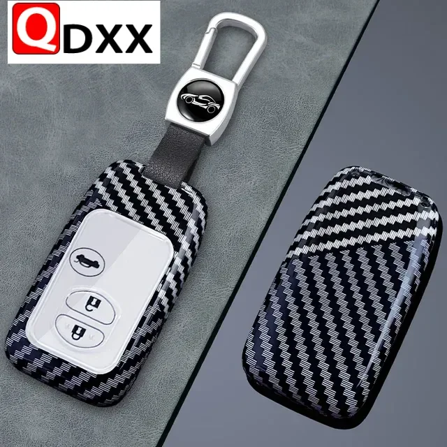 2 3 Buttons Carbon Fiber Car Key Case Cover Keyring Holder For Toyota Aqua RAV4 Land Cruiser Camry Prado Corolla Prius 2013 2014
2 3 Buttons Carbon Fiber Car Key Case Cover Keyring Holder For Toyota Aqua RAV4 Land Cruiser Camry Prado Corolla Prius 2013 2014