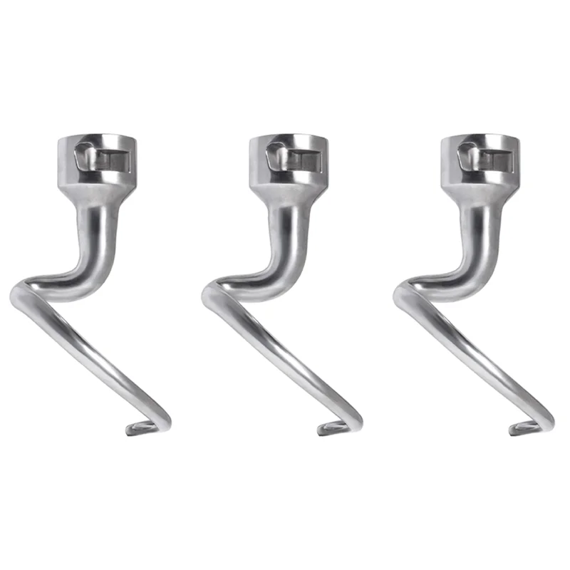 A27F-3X Spiral Dough Hook For Kitchenaid 4.5-5 Quart Tilt-Head Stand Mixer, Dough Hook Replacement For Kitchenaid Attachment
A27F-3X Spiral Dough Hook For Kitchenaid 4.5-5 Quart Tilt-Head Stand Mixer, Dough Hook Replacement For Kitchenaid Attachment