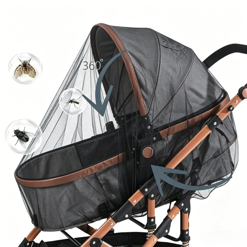 Universal Stroller Mosquito Net Full Coverage Dense Mesh Bug Netting for Baby Carriage Pram Pushchair Insect Outdoor Protection
Universal Stroller Mosquito Net Full Coverage Dense Mesh Bug Netting for Baby Carriage Pram Pushchair Insect Outdoor Protection