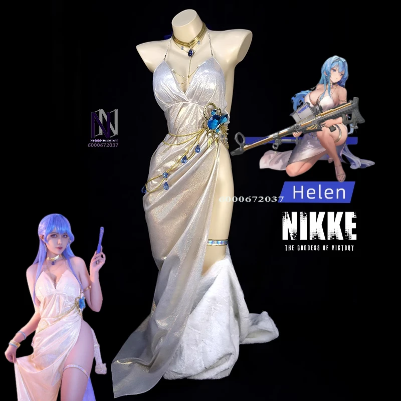 Game Goddess of Victory: Nikke Helm Cosplay Costume High Quality Anime Clothes Evening Sexy Dress Role Play Halloween Love Live
Game Goddess of Victory: Nikke Helm Cosplay Costume High Quality Anime Clothes Evening Sexy Dress Role Play Halloween Love Live