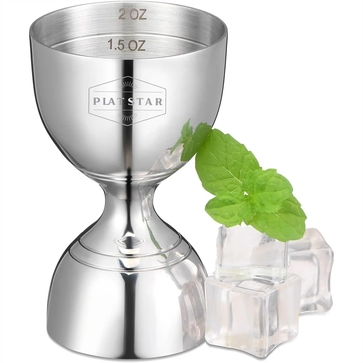 Stainless Steel Cocktail Measuring Jigger with Double Measurements, Perfect for Bartending and Home Use
Stainless Steel Cocktail Measuring Jigger with Double Measurements, Perfect for Bartending and Home Use