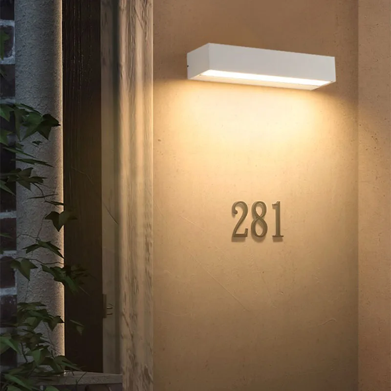 Waterproof Led Wall Light Outdoor Balcony Sign wall washing lamp Garden Porch Villa Courtyard exterior Home Decor Wall lamp
Waterproof Led Wall Light Outdoor Balcony Sign wall washing lamp Garden Porch Villa Courtyard exterior Home Decor Wall lamp