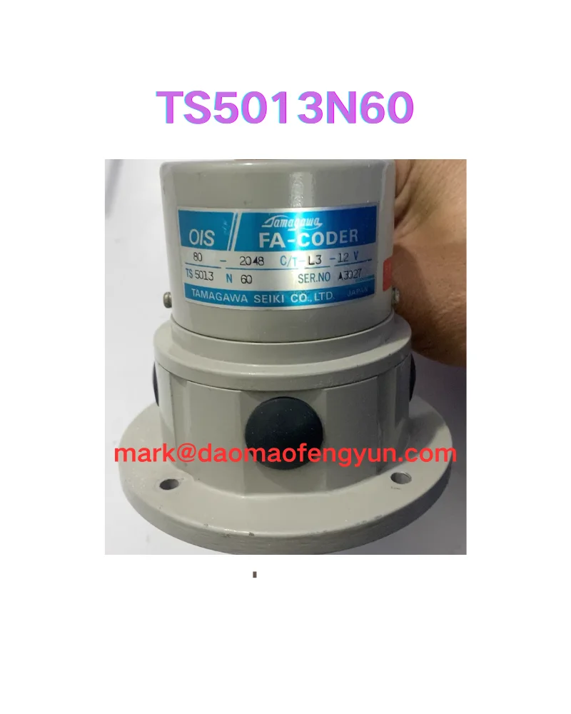 TS5013N60 Б/у энкодер, проверен, исправен.
TS5013N60 Б/у энкодер, проверен, исправен.