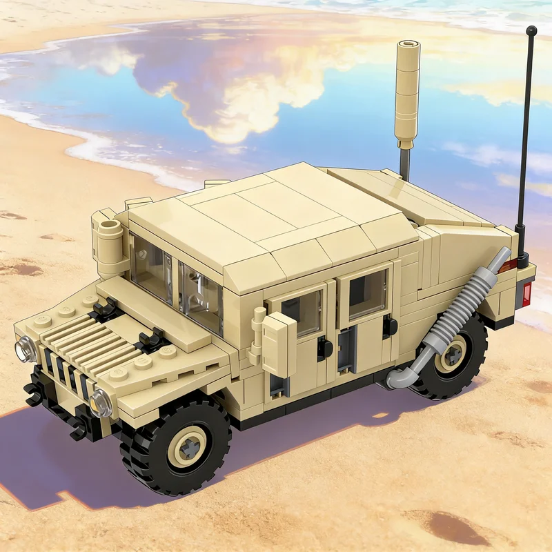306pcs MOC HMMWV Model Building Blocks Architecture Assemble DIY Creative Toy Idea Christmas Gifts Kids Birthday Education Brick
306pcs MOC HMMWV Model Building Blocks Architecture Assemble DIY Creative Toy Idea Christmas Gifts Kids Birthday Education Brick