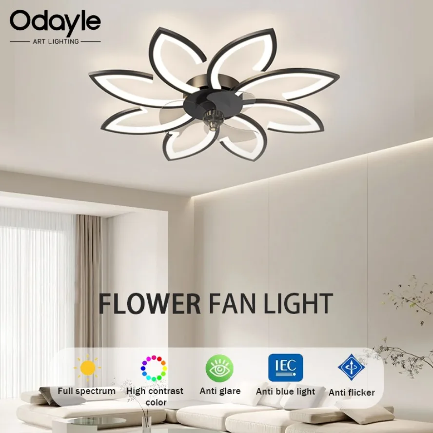 Intelligent LED Ceiling Fan Light with Remote Control APP Control Ceiling Fan Living Room Dining Room Home Decoration Fan Light
Intelligent LED Ceiling Fan Light with Remote Control APP Control Ceiling Fan Living Room Dining Room Home Decoration Fan Light