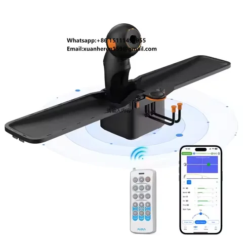 PUSUN DORA PRO Professional Table Tennis Robot Ping Pong Machine with APP Remote Control Automatic Training Ball Feeding Machine
PUSUN DORA PRO Professional Table Tennis Robot Ping Pong Machine with APP Remote Control Automatic Training Ball Feeding Machine