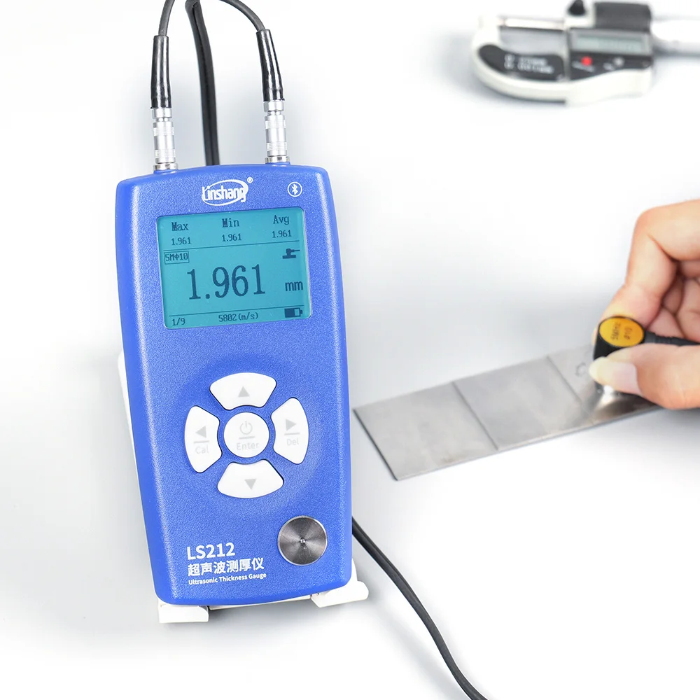 LS212 350mm 0.001resolution Ultrasonic Thickness Gauge Through Coating Digital High Precision Ultrasonic Thickness Gauge
LS212 350mm 0.001resolution Ultrasonic Thickness Gauge Through Coating Digital High Precision Ultrasonic Thickness Gauge