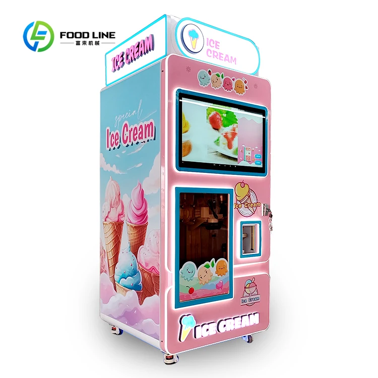 16 commercial ice cream machines - 24h self-service vending equipment Custom design and wholesale
16 commercial ice cream machines - 24h self-service vending equipment Custom design and wholesale