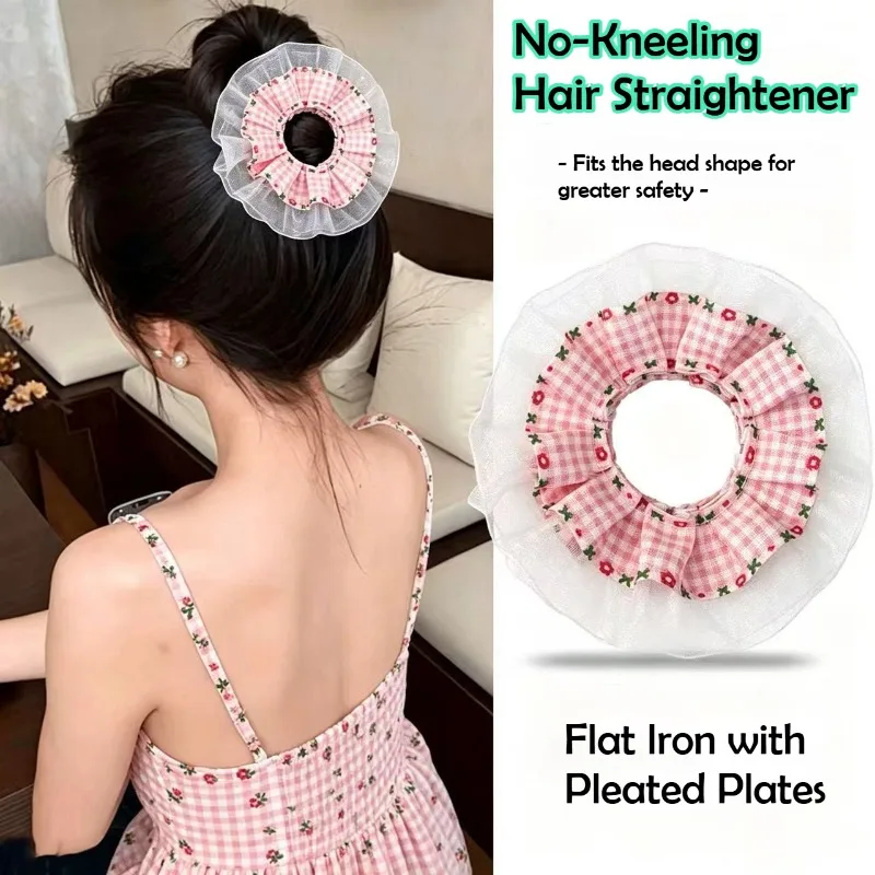 Fresh, oversized lace hair clip: a Korean-style, sweet blue-and-pink checked hairpin—the perfect accessory for up-dos
Fresh, oversized lace hair clip: a Korean-style, sweet blue-and-pink checked hairpin—the perfect accessory for up-dos