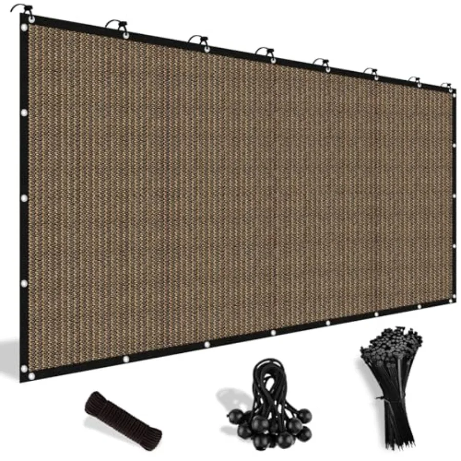 Тент ShadeandBeyond на заказ, 90% защита от солнца, с люверсами, 12' x 16', для перголы, сетчатый тент-навес, солнцезащитный экран
Тент ShadeandBeyond на заказ, 90% защита от солнца, с люверсами, 12' x 16', для перголы, сетчатый тент-навес, солнцезащитный экран