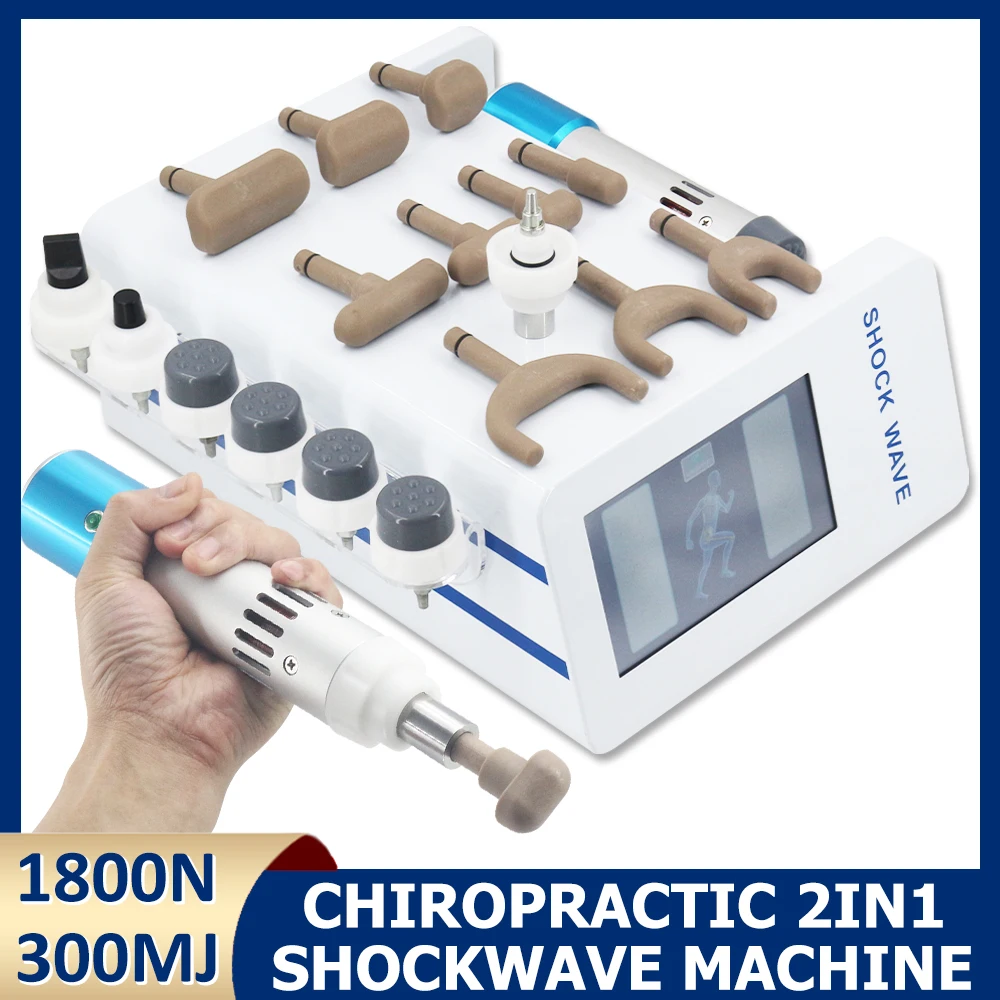 2in1 Shockwave Therapy Machine For ED Treatment Plantar Fascitis Massager 300MJ Shock Wave Tennis Elbow Chiropractic Tool
2in1 Shockwave Therapy Machine For ED Treatment Plantar Fascitis Massager 300MJ Shock Wave Tennis Elbow Chiropractic Tool
