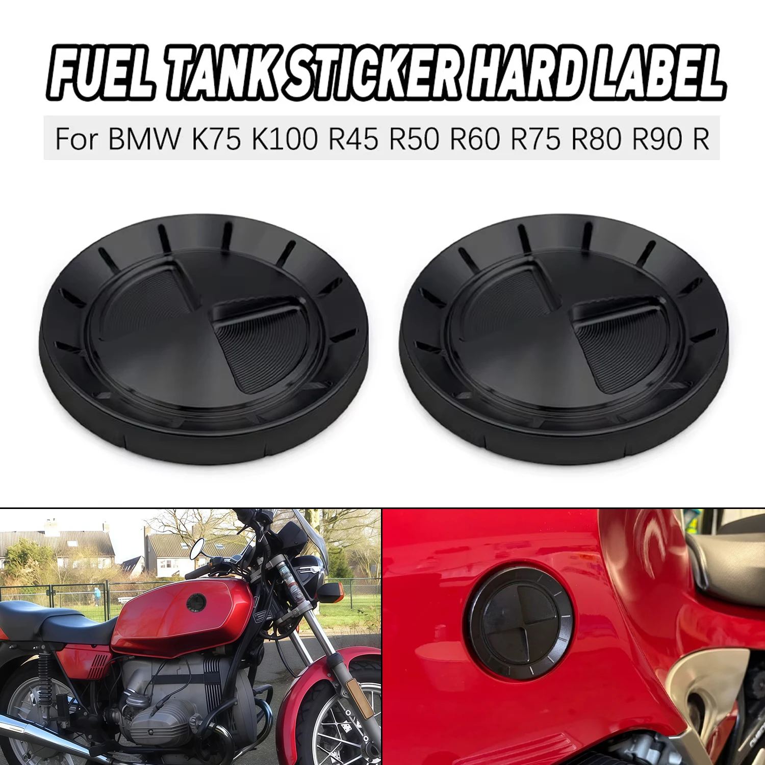 Cafe Racer for BMW R45 R50 R60 R75 R80 R90 R100 K1 K75 K100 Tank Gas Sticker 70MM Motorcycle Fuel Ornamental Decal R NINE T
Cafe Racer for BMW R45 R50 R60 R75 R80 R90 R100 K1 K75 K100 Tank Gas Sticker 70MM Motorcycle Fuel Ornamental Decal R NINE T