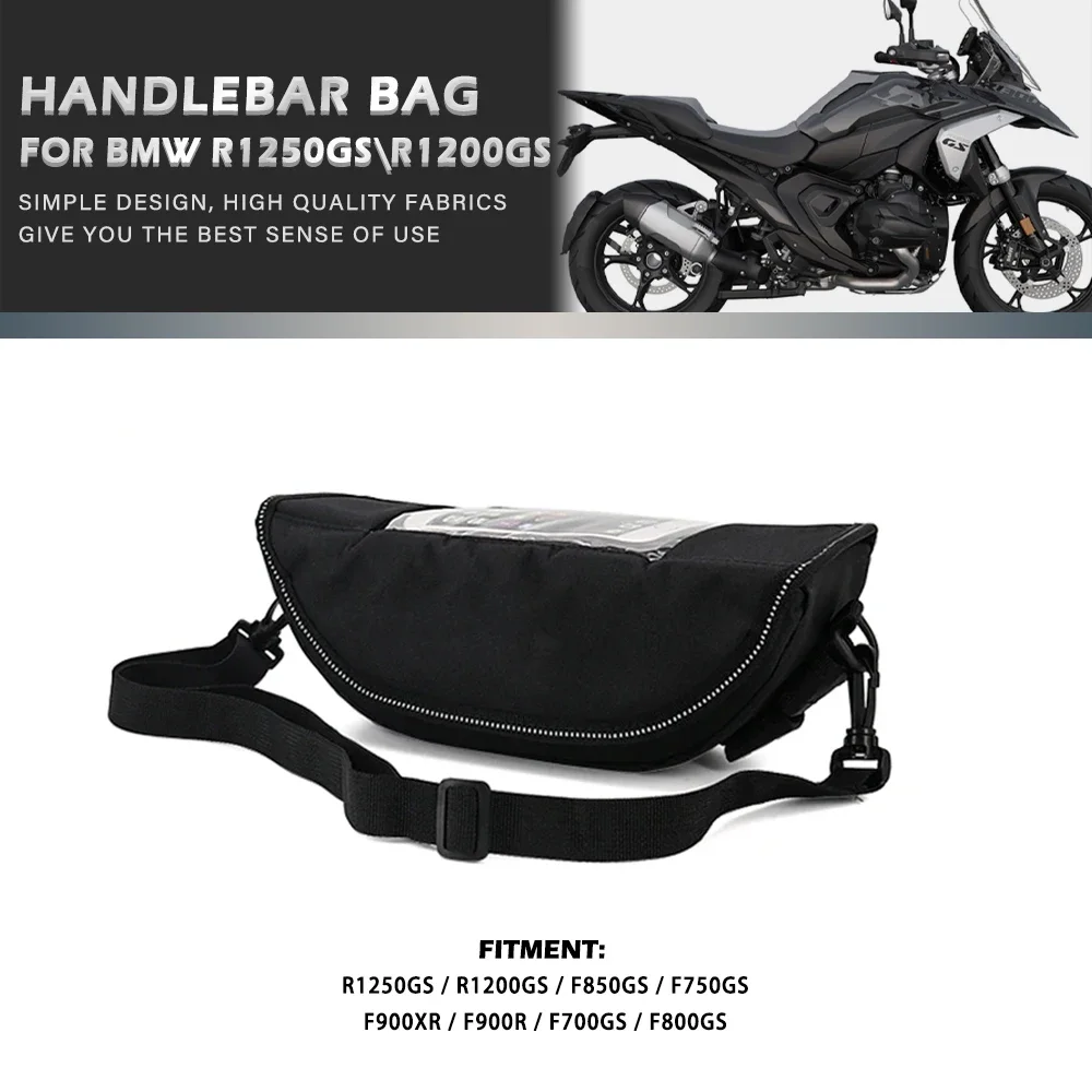 Storage Handlebar bag Travel Tool Bag Waterproof Bag For BMW R1250GS Trophy R1200GS F850GS F750GS F900XR F900R F700GS F800GS
Storage Handlebar bag Travel Tool Bag Waterproof Bag For BMW R1250GS Trophy R1200GS F850GS F750GS F900XR F900R F700GS F800GS