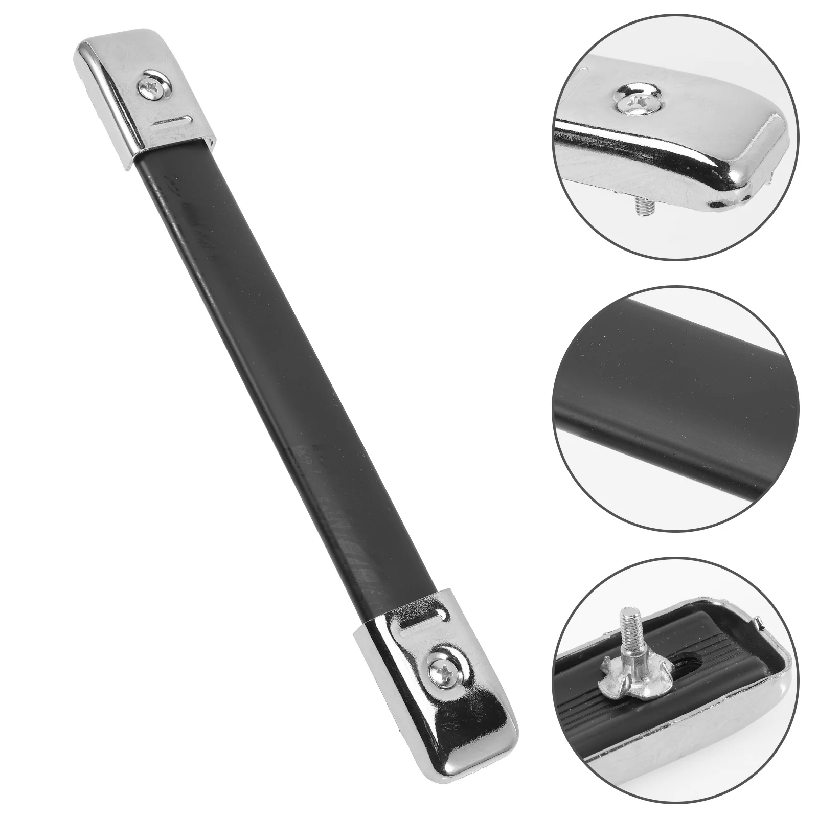 Black Handle Belt Strap for Speaker 8mm Copper Artificial Amplifier Cabinet Grasp Pull
Black Handle Belt Strap for Speaker 8mm Copper Artificial Amplifier Cabinet Grasp Pull