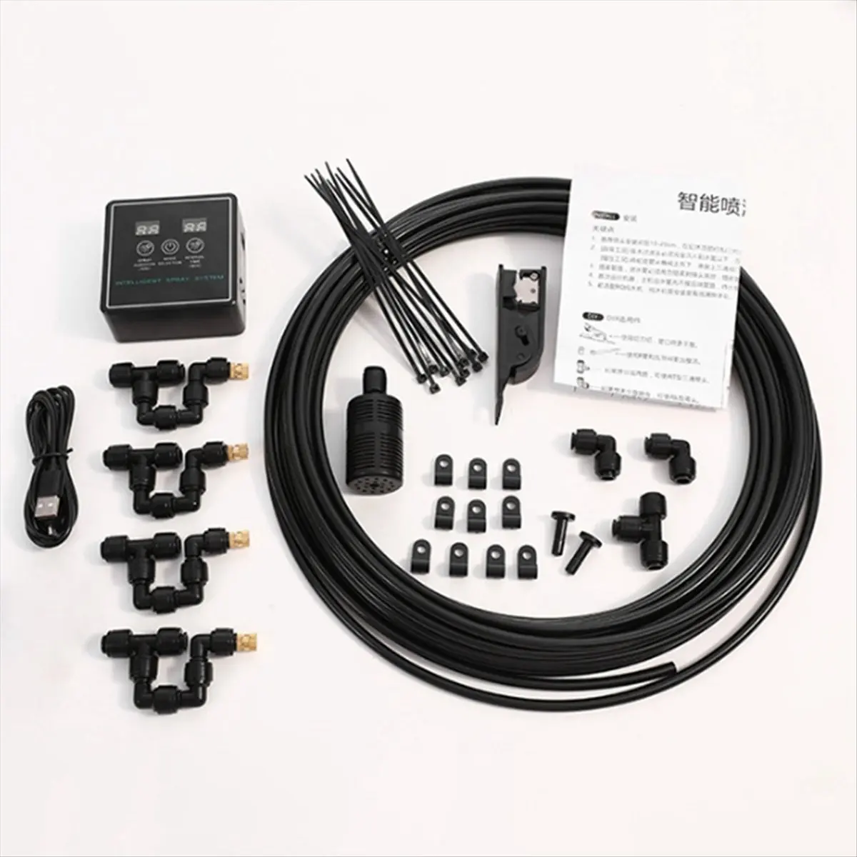 (A61K) Touch Screen Automatic Mist Rainforest Sprays Intelligent Ecological Cylinder Electronic Timer Sprinkler System Kit
(A61K) Touch Screen Automatic Mist Rainforest Sprays Intelligent Ecological Cylinder Electronic Timer Sprinkler System Kit