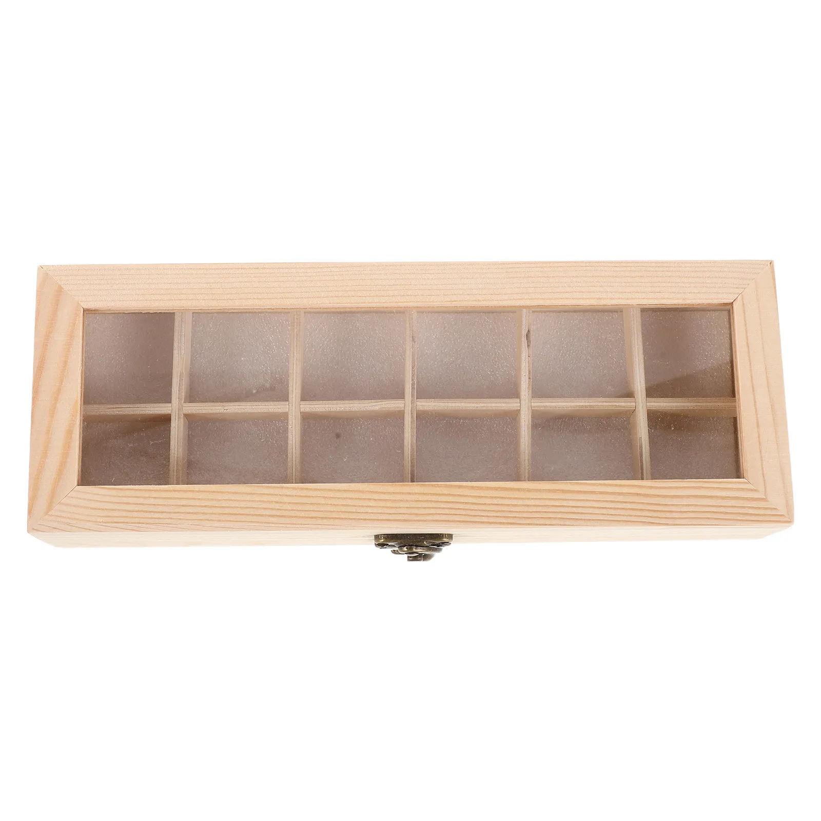 12-Grid Wooden Rock Collections Box Solid Wood Crystal Display Case with Transparent Lid for Gemstones Seashells Minerals Rocks
12-Grid Wooden Rock Collections Box Solid Wood Crystal Display Case with Transparent Lid for Gemstones Seashells Minerals Rocks