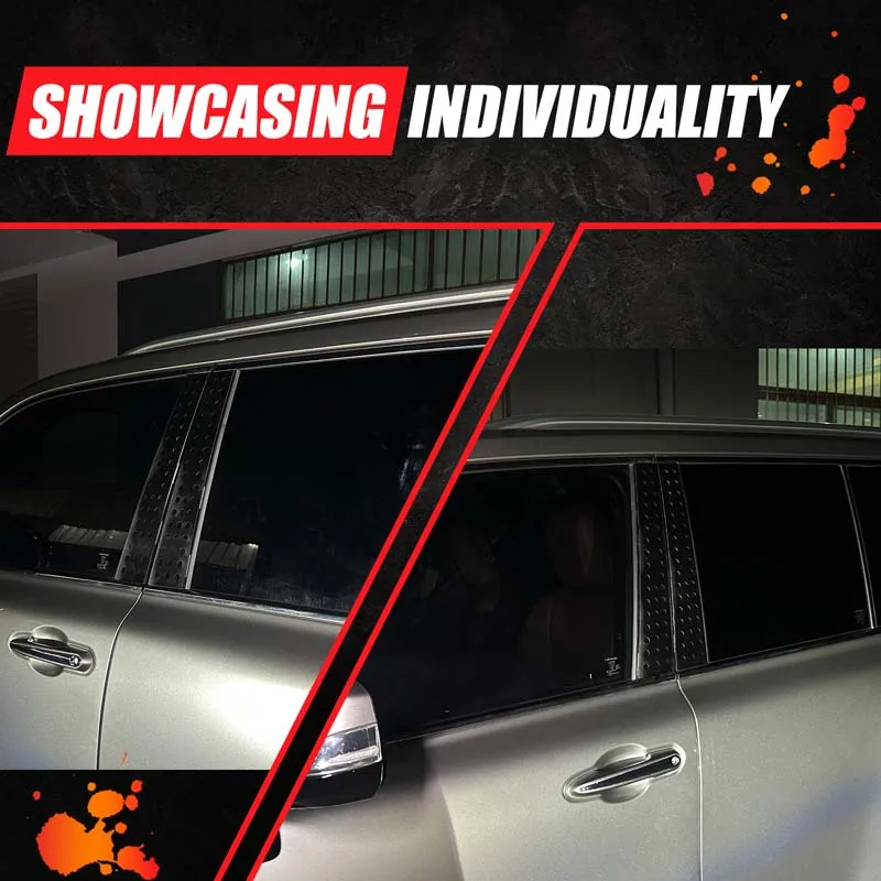 For Lexus LX For Toyota Land Cruiser LC300 2022+ Aluminum Alloy Black Car Window Center Pillar Decoration Sticker Accessories
For Lexus LX For Toyota Land Cruiser LC300 2022+ Aluminum Alloy Black Car Window Center Pillar Decoration Sticker Accessories