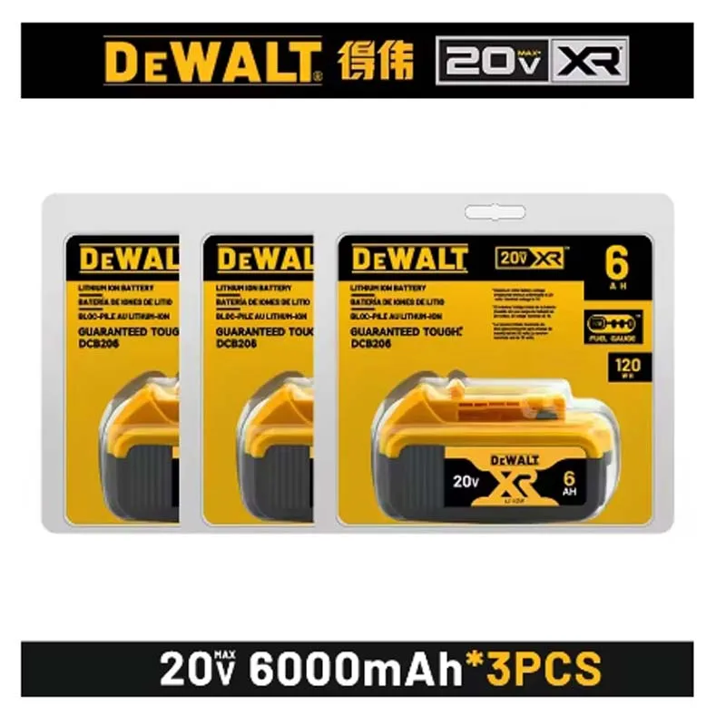6000 мАч для Dewalt DCB200, сменный аккумулятор, совместимый для Dewalt 18 В 20 В, инструменты DCB120 DCB182 DCB200 DCB609, аккумулятор
6000 мАч для Dewalt DCB200, сменный аккумулятор, совместимый для Dewalt 18 В 20 В, инструменты DCB120 DCB182 DCB200 DCB609, аккумулятор