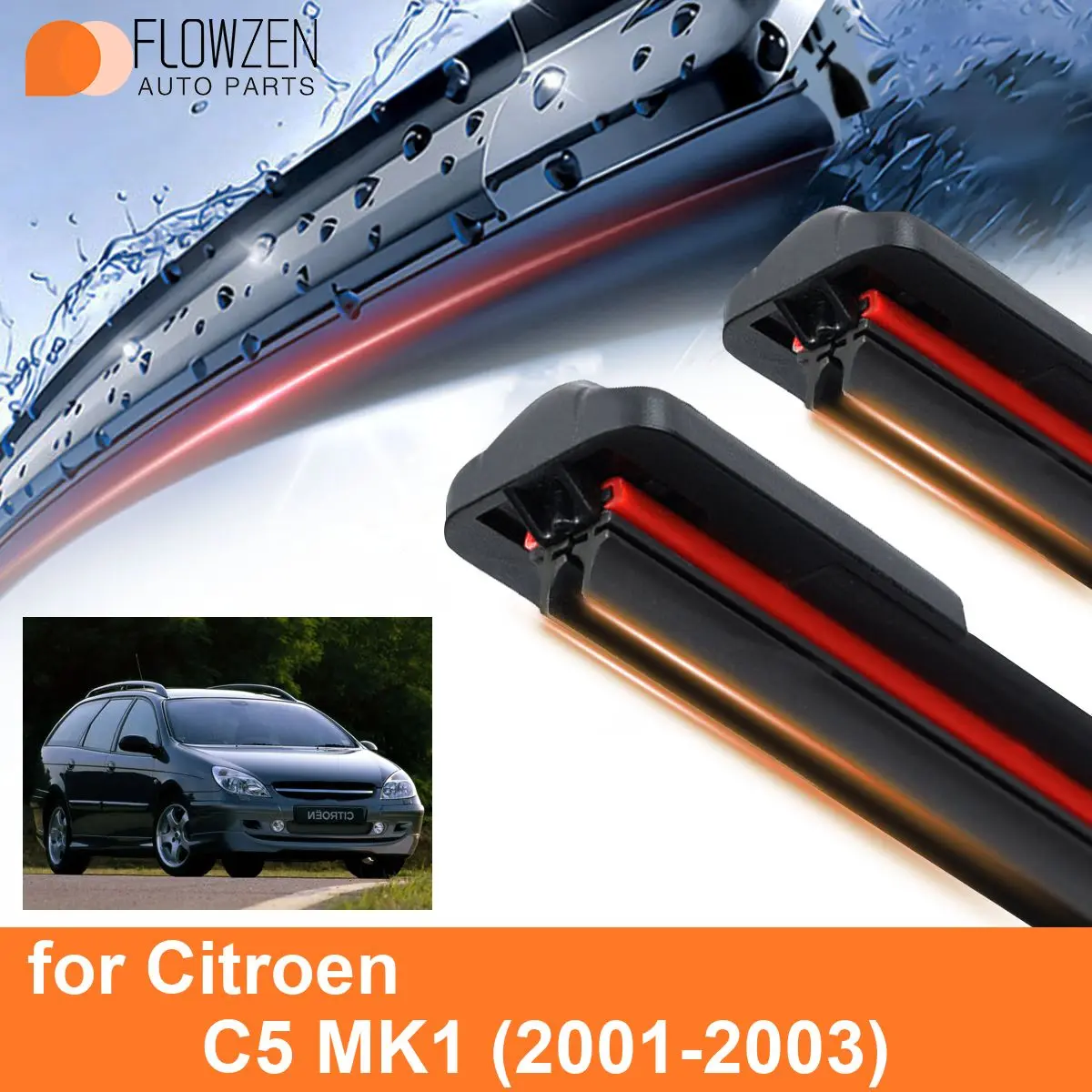 Двойные резиновые бескаркасные стеклоочистители для Citroen C5 MK1, мягкие Аксессуары 2001 2002 2003
Двойные резиновые бескаркасные стеклоочистители для Citroen C5 MK1, мягкие Аксессуары 2001 2002 2003