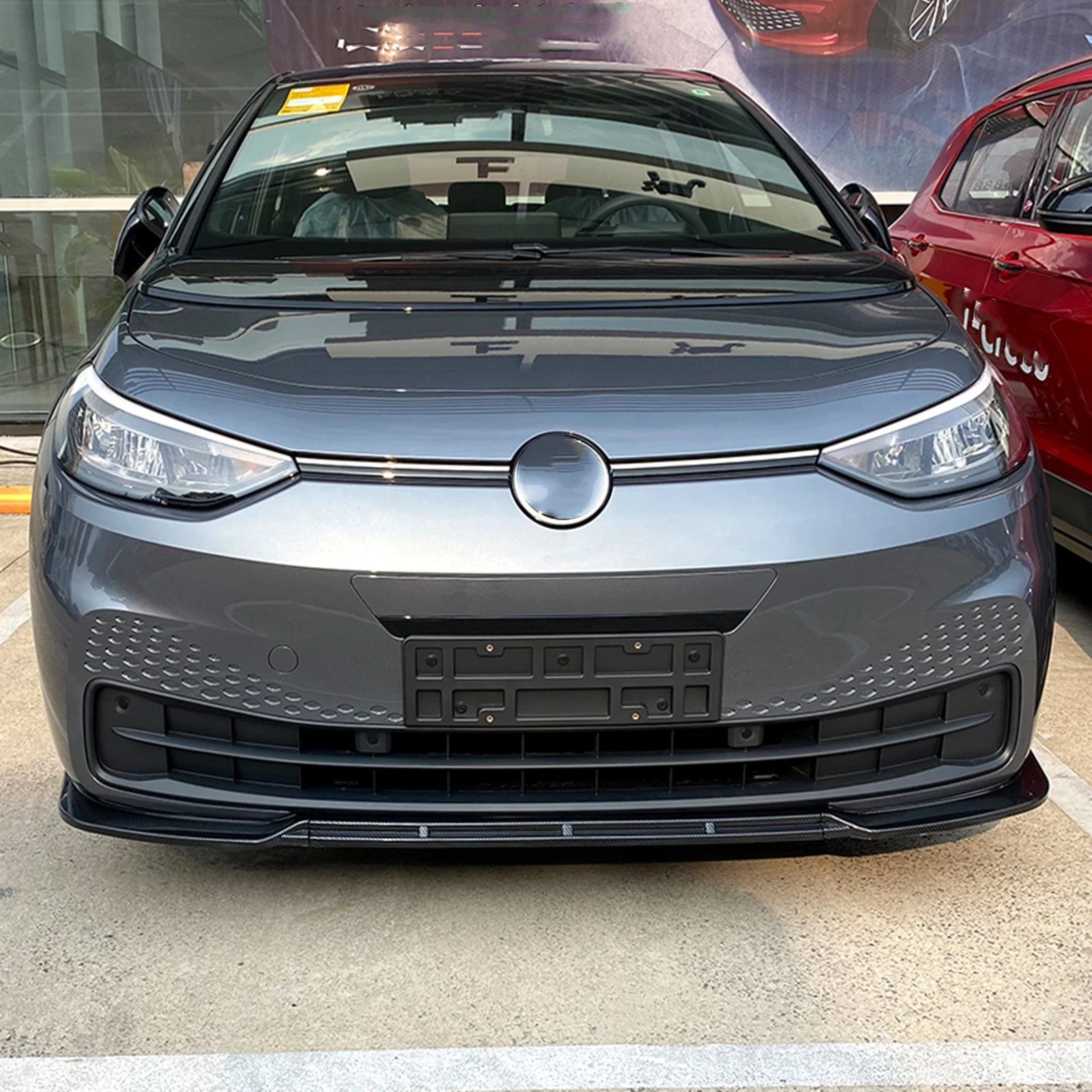 Front Bumper Spoiler Lip Splitter For Volkswagen VW ID.3 2019-2022 Lower Blade Protector Plate Board Carbon Look/Gloss Black
Front Bumper Spoiler Lip Splitter For Volkswagen VW ID.3 2019-2022 Lower Blade Protector Plate Board Carbon Look/Gloss Black