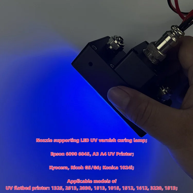 High Power 395nm LED Curing Lamp For 6090 6045 A3 A4 Ricoh G5 G6 And Konica 1024i Printhead
High Power 395nm LED Curing Lamp For 6090 6045 A3 A4 Ricoh G5 G6 And Konica 1024i Printhead