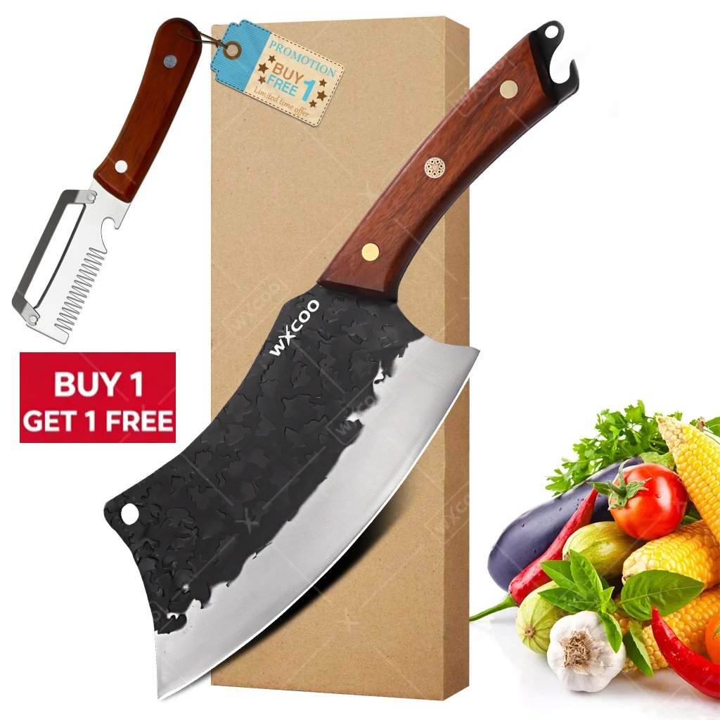 WXCOO Boning Knife Kitchen Peeler Chef Slicing Meat Fruit Fish Open Bottle Utility Kitchen Knives Wooden Handle Barbecue Knife
WXCOO Boning Knife Kitchen Peeler Chef Slicing Meat Fruit Fish Open Bottle Utility Kitchen Knives Wooden Handle Barbecue Knife