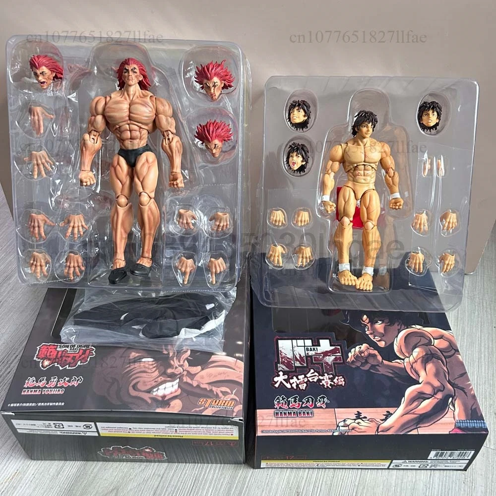 STORM TOYS Hanma Yuujiro Yujiro Hanma Baki Super-movable BAKI Multi-headed Action Figure Model Toys Joint Movable New Year Gift
STORM TOYS Hanma Yuujiro Yujiro Hanma Baki Super-movable BAKI Multi-headed Action Figure Model Toys Joint Movable New Year Gift