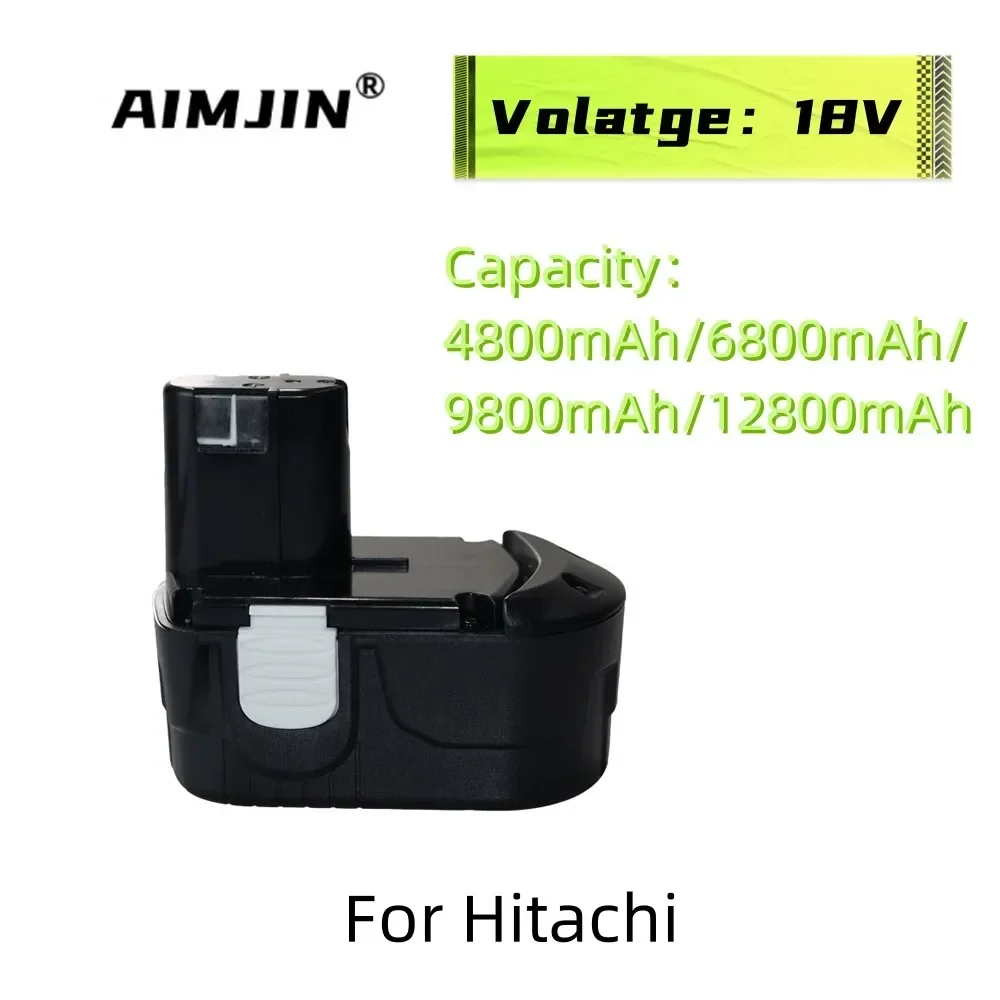 18V 4.8/6.8/9.8/12.8Ah Rechargeable Battery for Hitachi Power Tool Screwdriver Drill: EB1820 EB1812 EB1830H EB1833X EB18B 322437
18V 4.8/6.8/9.8/12.8Ah Rechargeable Battery for Hitachi Power Tool Screwdriver Drill: EB1820 EB1812 EB1830H EB1833X EB18B 322437