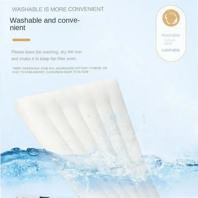 Pure Cotton Low Loft Pillow Cervical Support Adult Male and Female Students Single Soft Ultra-Thin Girl's Low Flat Pillow Inner
Pure Cotton Low Loft Pillow Cervical Support Adult Male and Female Students Single Soft Ultra-Thin Girl's Low Flat Pillow Inner