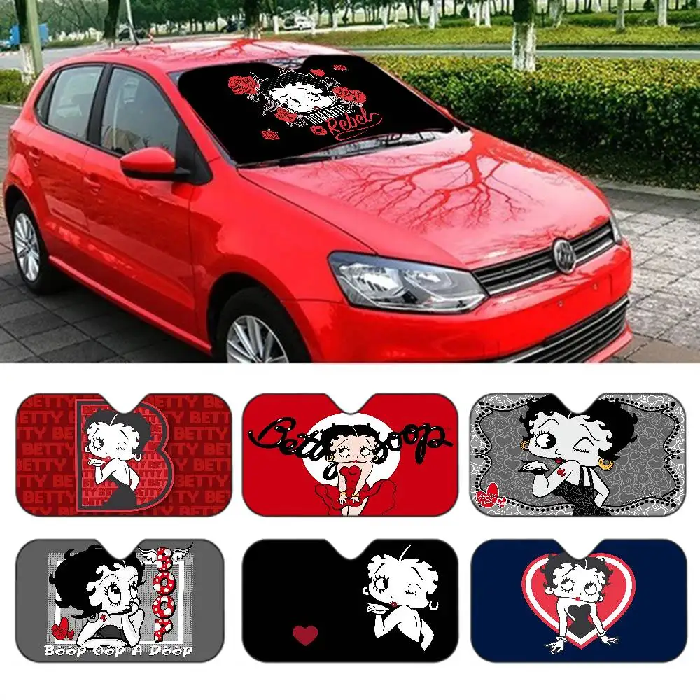 B-Bettys B-Boops Cartoon Car Solar Protection Heated Windshield Sunshade Car Window Windscreen Cover Sun Shade Auto Sun Visor
B-Bettys B-Boops Cartoon Car Solar Protection Heated Windshield Sunshade Car Window Windscreen Cover Sun Shade Auto Sun Visor