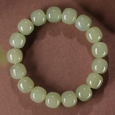 AAA 10mmCertificate True Hetian Jade Bracelets nephrite Jade Bracelet Fine jewelry..
AAA 10mmCertificate True Hetian Jade Bracelets nephrite Jade Bracelet Fine jewelry..