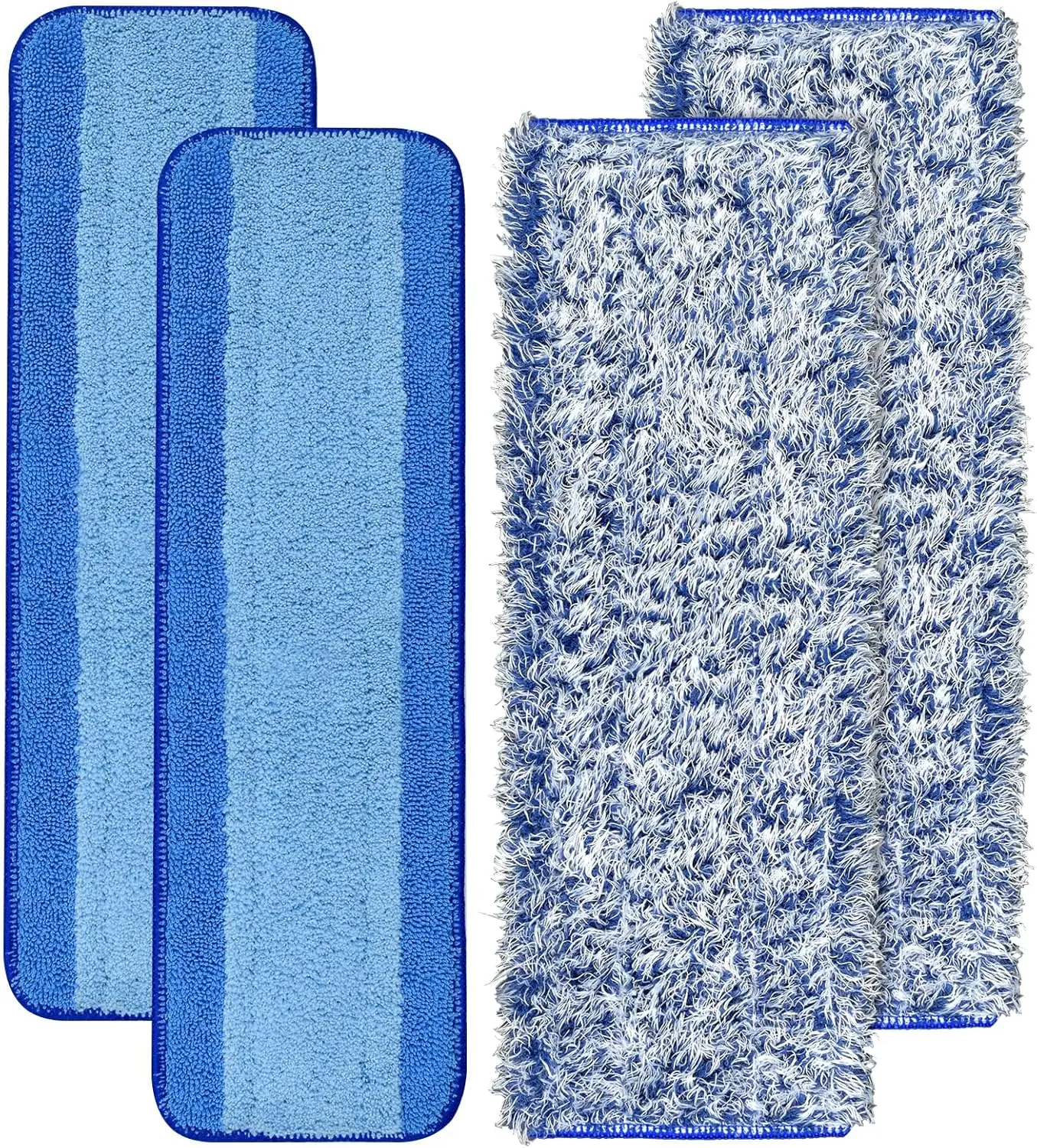 4 Pack Microfiber Cleaning Pad for Bona Mop Safe for Hardwood & Hard Surface Floors Dry Wet Floor Cleaning - Includes 2 Microfiber Cleaning Pad and 2 Dusting Pad - Microfiber Mop Pads for 18Inch Mop
4 Pack Microfiber Cleaning Pad for Bona Mop Safe for Hardwood & Hard Surface Floors Dry Wet Floor Cleaning - Includes 2 Microfiber Cleaning Pad and 2 Dusting Pad - Microfiber Mop Pads for 18Inch Mop