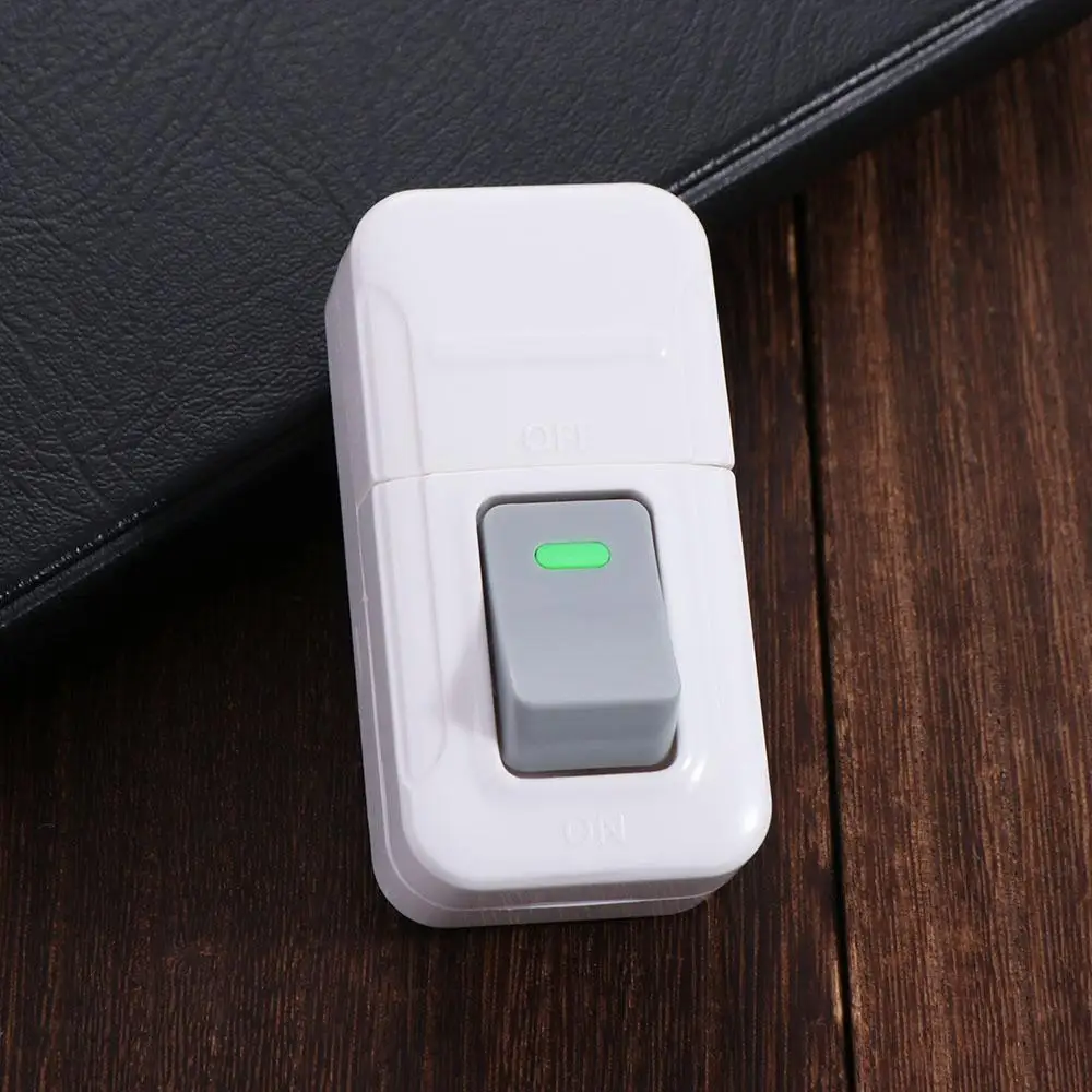 Electrical Accessories White Push Button Switch Plastic Square Light Switch Convenient Small Rocker Button Table Led Lights
Electrical Accessories White Push Button Switch Plastic Square Light Switch Convenient Small Rocker Button Table Led Lights