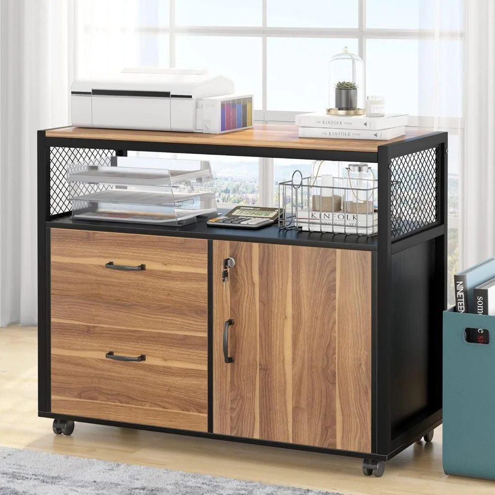 Modern File Cabinet with Drawers for Letter-Size, Lockable lateral Filing Cabinet Printer Stand with Door& Caster for HomeOffice
Modern File Cabinet with Drawers for Letter-Size, Lockable lateral Filing Cabinet Printer Stand with Door& Caster for HomeOffice