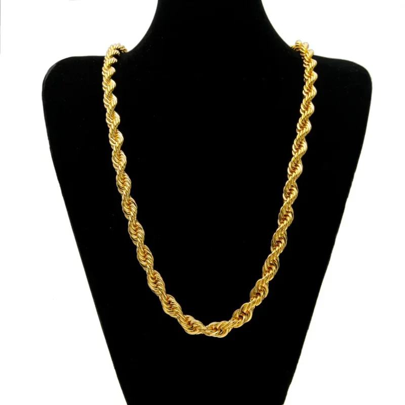 UMQ18k Gold Plated Coarse Twist Necklace Pendant for Women Fashion Hop Ins Gold-plated Clavicle Chains Fine Jewelry Gifts
UMQ18k Gold Plated Coarse Twist Necklace Pendant for Women Fashion Hop Ins Gold-plated Clavicle Chains Fine Jewelry Gifts