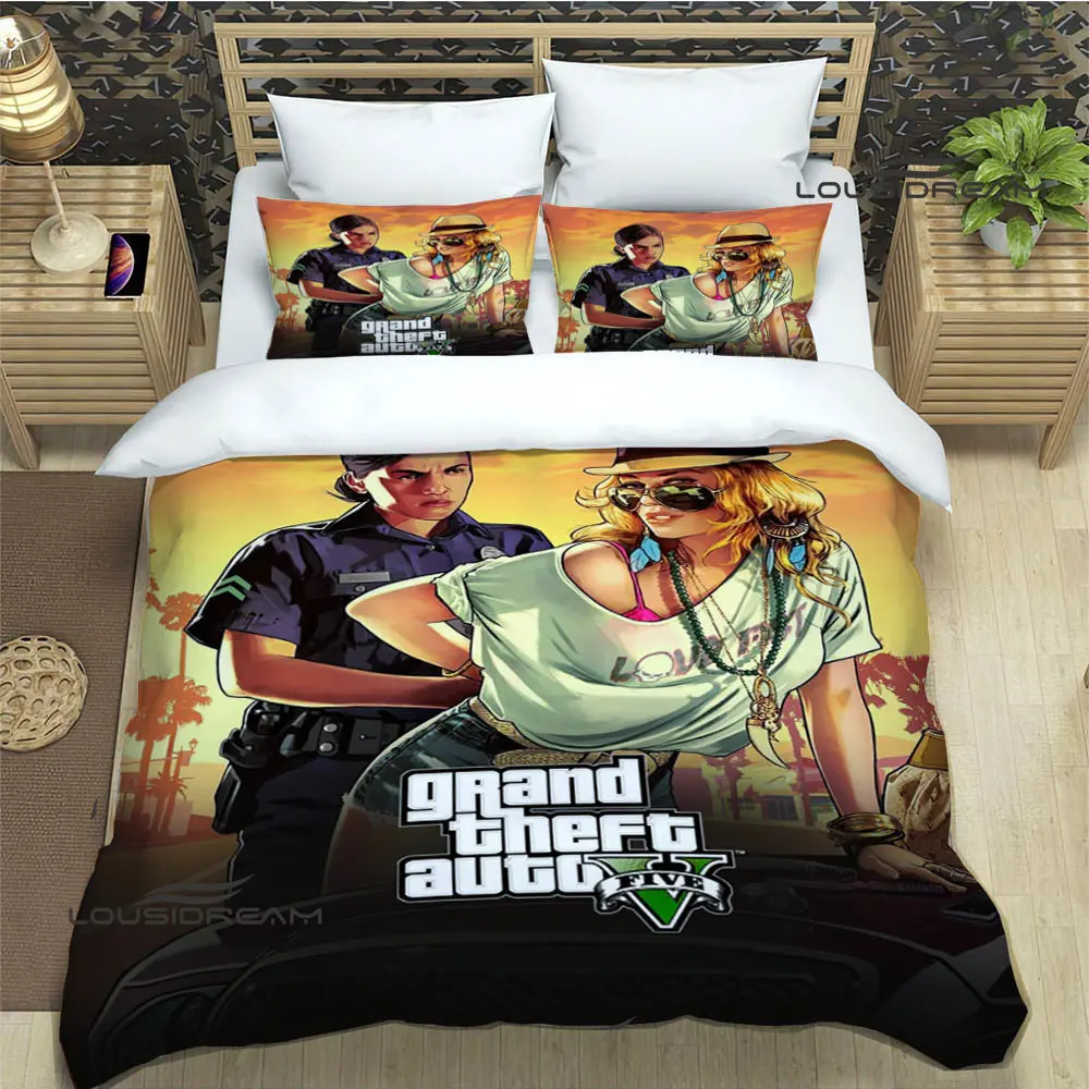 Комплект постельного белья с принтом grand theft, изысканный комплект постельного белья, пододеяльник, простыня, роскошный подарок на день рождения
Комплект постельного белья с принтом grand theft, изысканный комплект постельного белья, пододеяльник, простыня, роскошный подарок на день рождения
