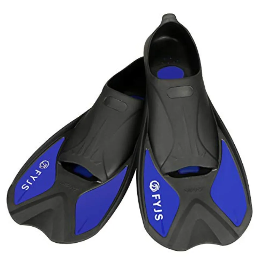 Short Swim Fins, Travel Size Diving Flippers with Mesh Carrying Bag for Adult Men Women
Short Swim Fins, Travel Size Diving Flippers with Mesh Carrying Bag for Adult Men Women