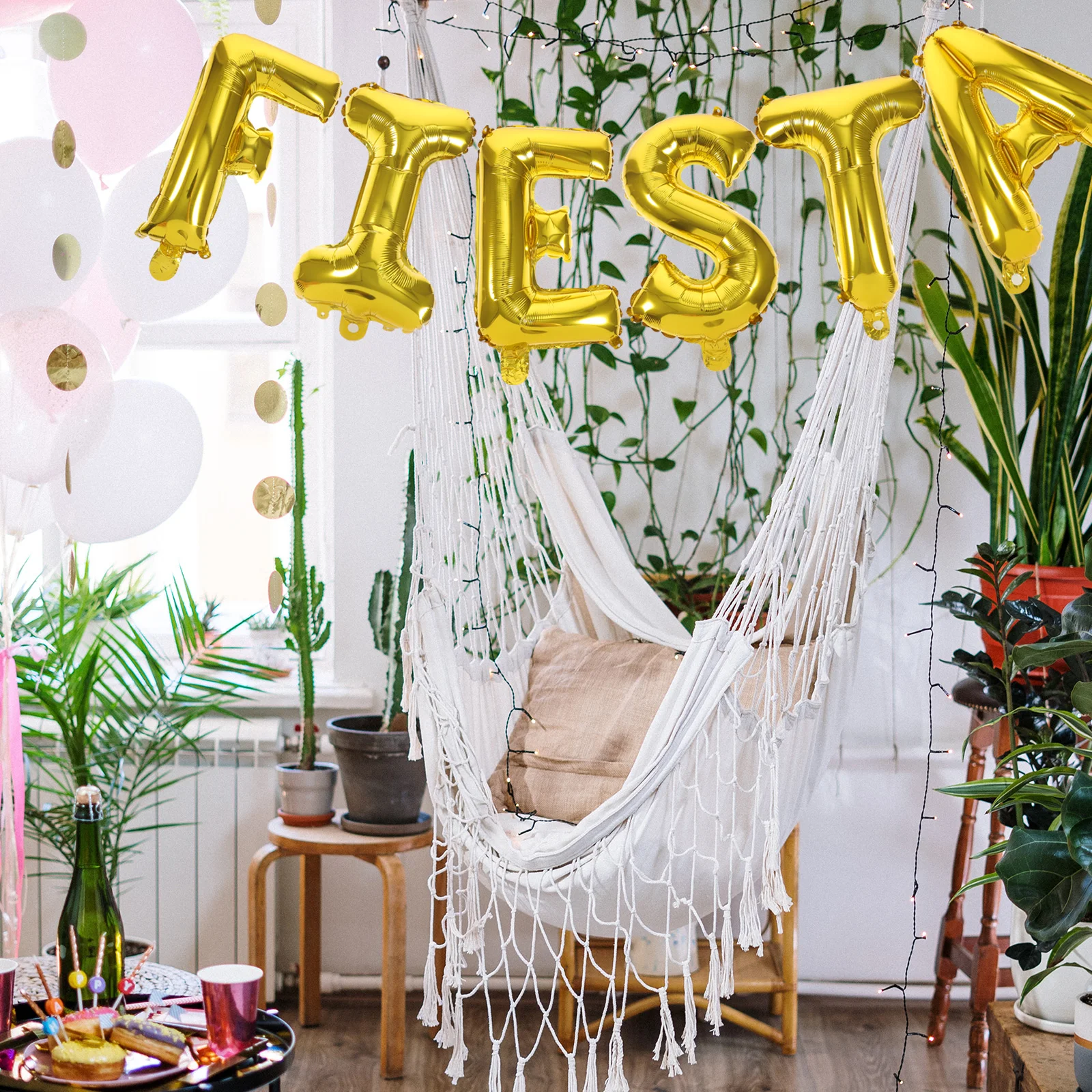 2 Sets Aluminum Foil Balloons Birthday Party Fiesta Decorative Balloons Festival Supplies Mardi Gras Balloon Themed Party Favors
2 Sets Aluminum Foil Balloons Birthday Party Fiesta Decorative Balloons Festival Supplies Mardi Gras Balloon Themed Party Favors