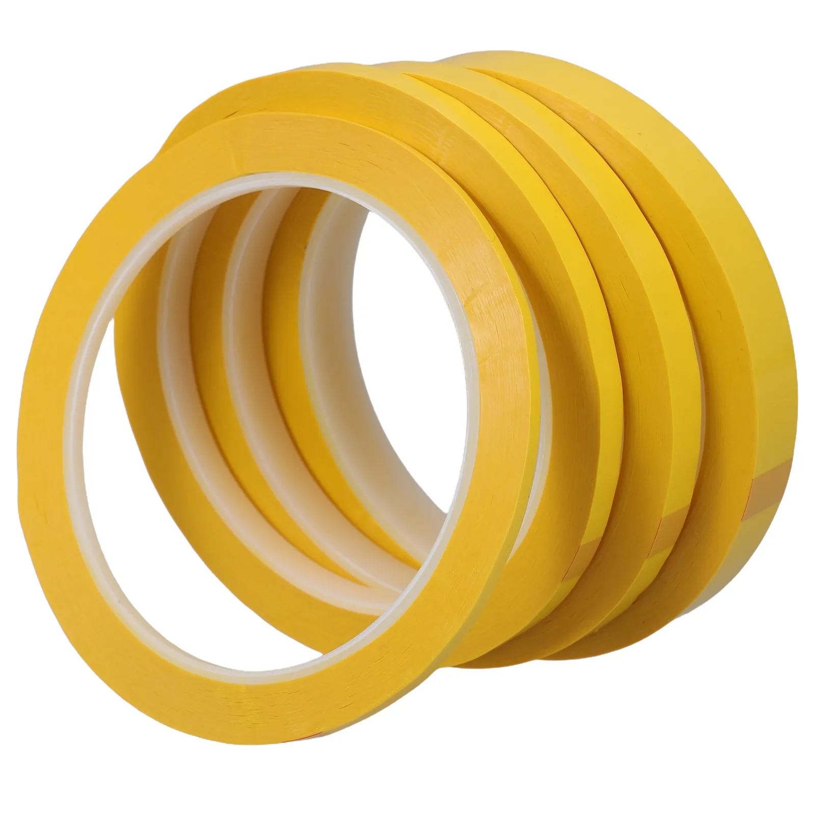 4 Rolls Heat Resistant Pet Tape For Electrical Insulation Labeling High Adhesive Waterproof Fireproof Anti-Static Masking Tape
4 Rolls Heat Resistant Pet Tape For Electrical Insulation Labeling High Adhesive Waterproof Fireproof Anti-Static Masking Tape