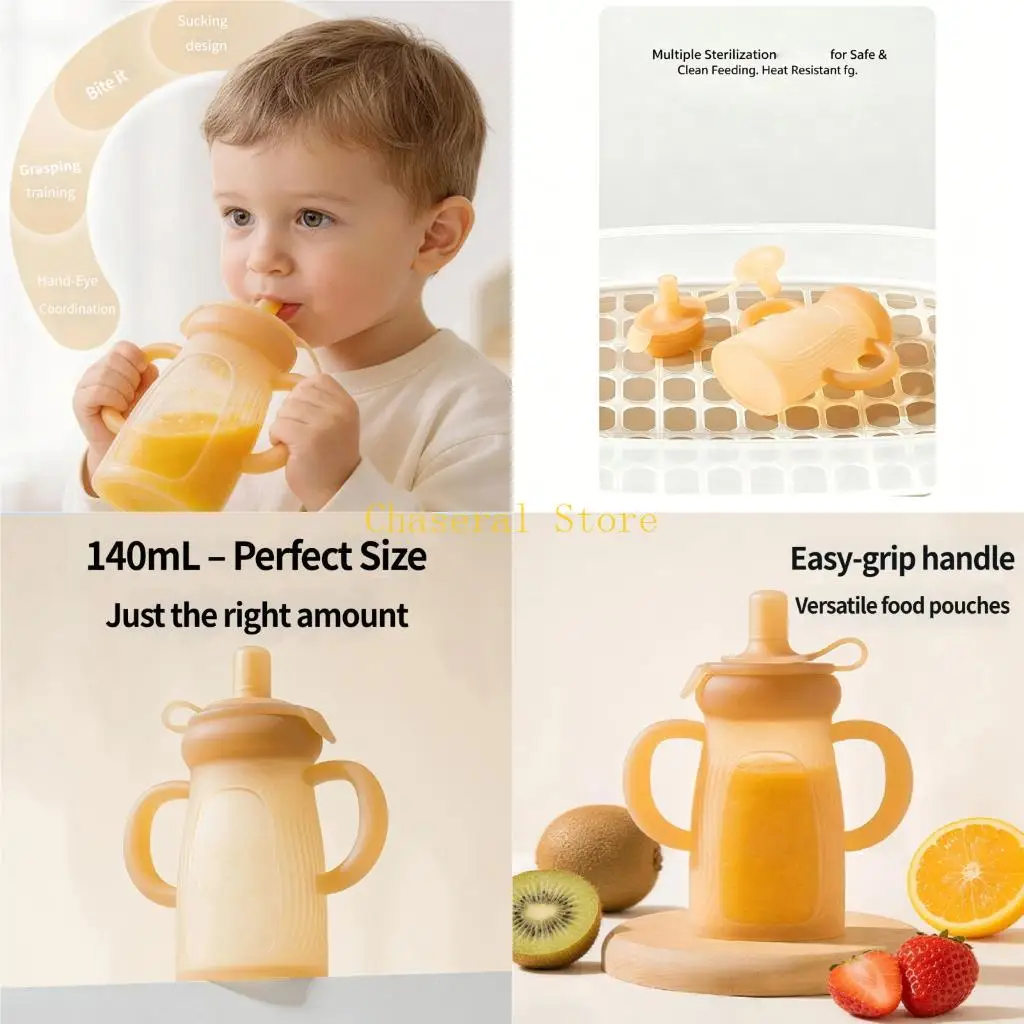 E7CE Silicone Feeding With Secure Seal Great For Outings Baby
E7CE Silicone Feeding With Secure Seal Great For Outings Baby