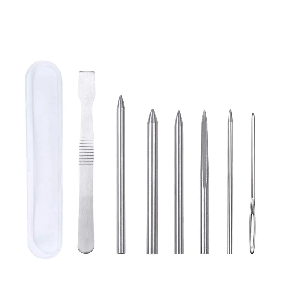 7 in 1 Paracord Stitching Set Flat Head Weaving Needles for Smooth Bracelet Finishing Perfect Paracord Lacing Needle DIY Jewelry
7 in 1 Paracord Stitching Set Flat Head Weaving Needles for Smooth Bracelet Finishing Perfect Paracord Lacing Needle DIY Jewelry