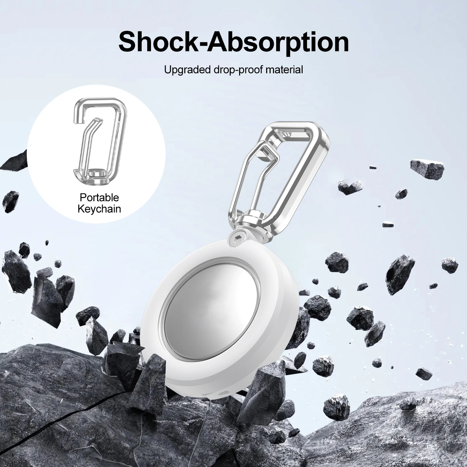 Waterproof Anti-lost Keychain Holder TPU Case for Airtag2 Dog Cat Pet Collar Keys Tracker Protective Cover
Waterproof Anti-lost Keychain Holder TPU Case for Airtag2 Dog Cat Pet Collar Keys Tracker Protective Cover