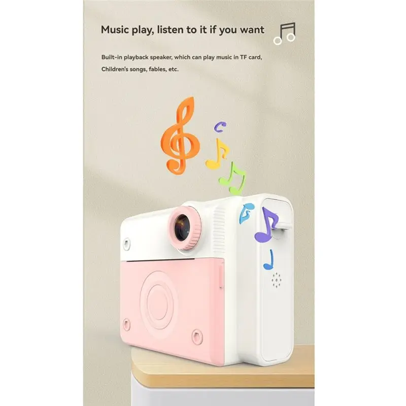Digital Kid Camera Kids Printer Portable Digital Camera 2.8Inch Display Dual Camera 1080P Video Camera
Digital Kid Camera Kids Printer Portable Digital Camera 2.8Inch Display Dual Camera 1080P Video Camera